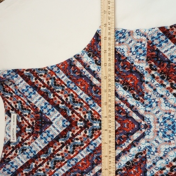 Athleta Women's Dress Sz M Santorini Summer Beach Soft Athleisure Travel Sun - Picture 4 of 5